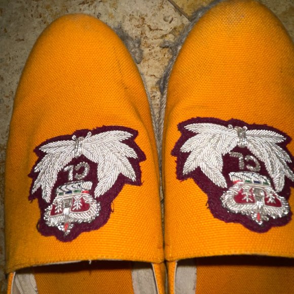 Christian Louboutin Vintage Orange Espadrilles - Used main image 6